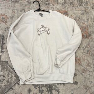 Nike White Sweater